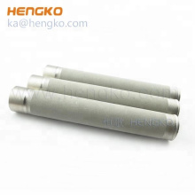 Porous metal filter SS 316 316l stainless steel hepa air water filters cylinder for wastewater treatment